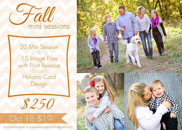 Fall Mini Sessions 2014